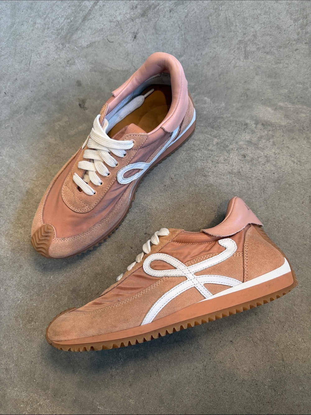 Loewe Pink Retro Runner Sneakers